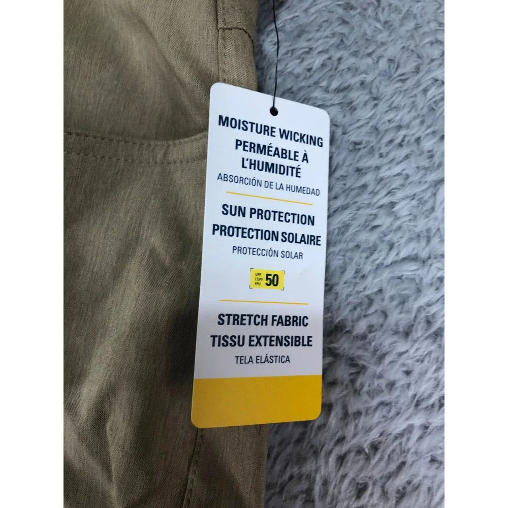 Jack Nicklaus Pants Men 40x30 Chinchilla NWT Golf Stretch Performance UPF 50